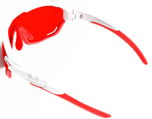 Load image into Gallery viewer, SH+ Sunglasses - RG 5400 White/Red w/Red Lens