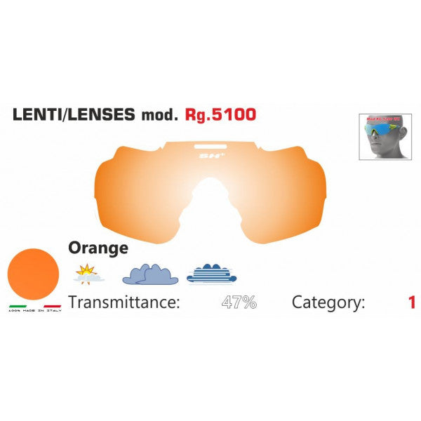 RG 5100 Replacement Lens - Orange