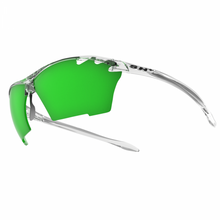 Load image into Gallery viewer, SH+ Sunglasses RG 6101 Crystal/Green