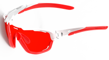 Load image into Gallery viewer, SH+ Sunglasses - RG 5400 White/Red w/Red Lens
