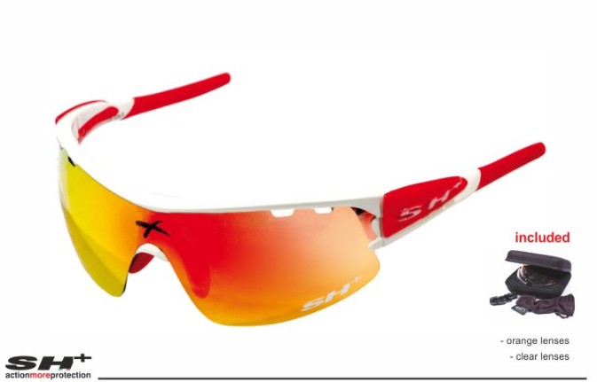 SH+ Sunglasses RG 4600 Air White/Red