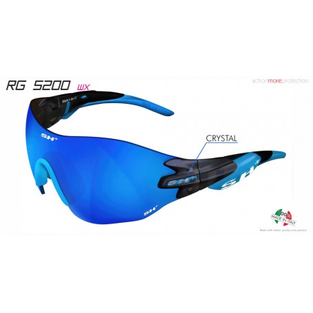 SH+ Sunglasses RG 5200 WX (Smaller Lens) Black/Blue