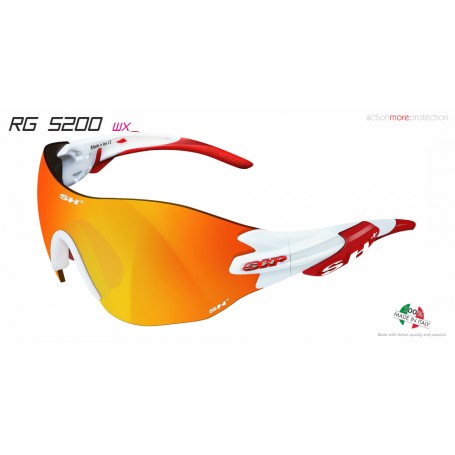 SH+ Sunglasses RG 5200 WX (Smaller Lens) White/Red